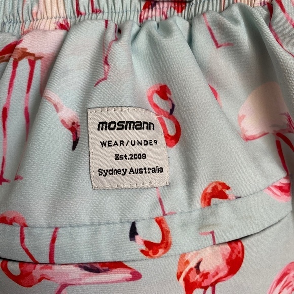 Mosmann Australia Men's Flamingo Swimming Trunks Size Large - Picture 5 of 15